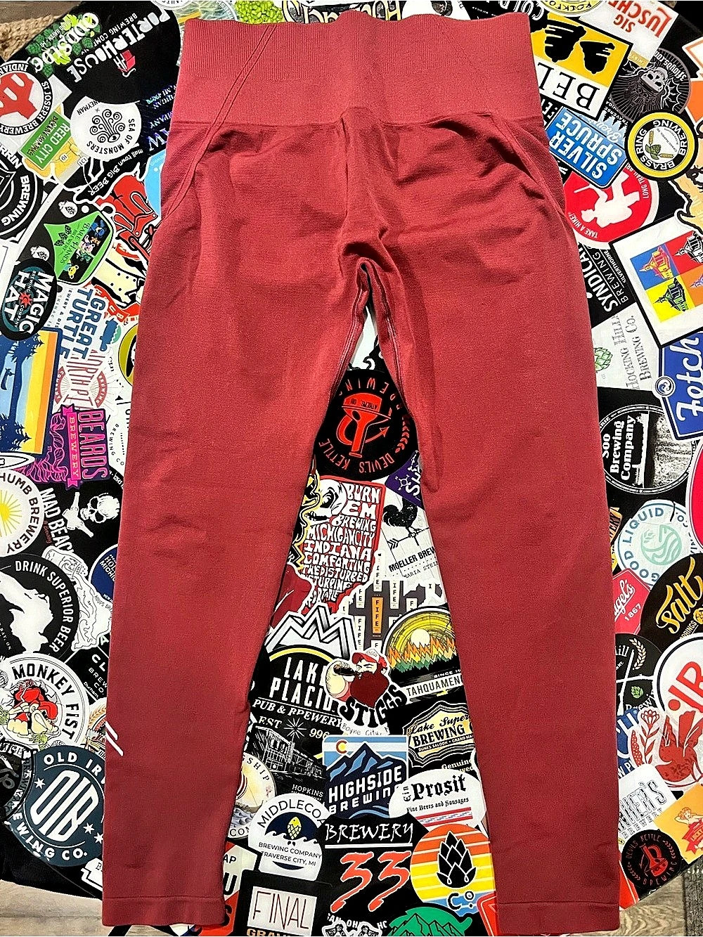 Oner Active EffortlessLift Leggings - Burnt Cherry